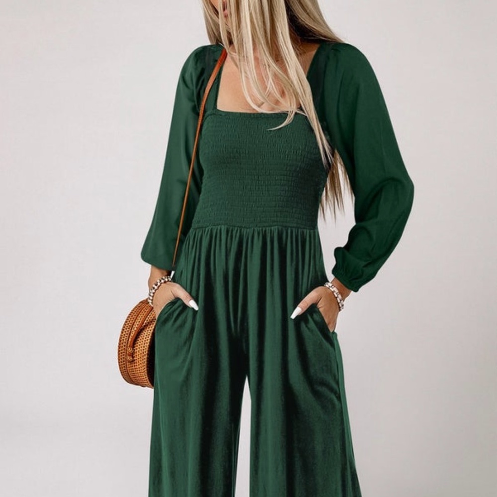 Evergreen Jumpsuit - Mason Jar Boutique